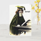 Abschluss-Glückwünsche jetzt welche Gruß-Karte Karte (Gelbe Blume)