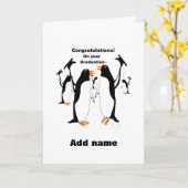 Abschluss-Glückwünsche Karte (Gelbe Blume)