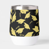 Abschluss Glückwünsche personalisieren Black Gold (Rückseite)