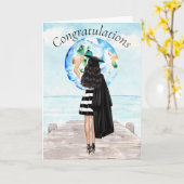 Abschluss Glückwunschkarte Karte (Gelbe Blume)