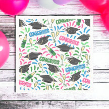 Abschluss Glückwunschs Champagne Confetti farbenfr