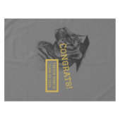 Abschluss Glückwunschs Tablecloth Tischdecke (Vorderseite (Horizontal))