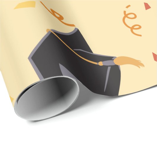 Abschluss Glückwunschschreiben Geschenkpapier (Rolleneckpunkt)