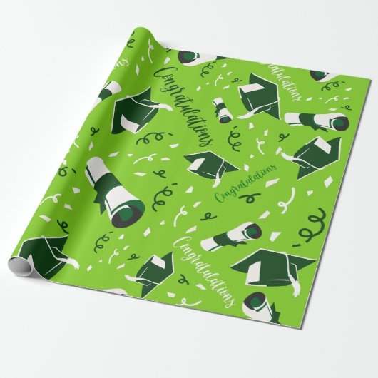 Abschluss Glückwunschschreiben Geschenkpapier (Ungerollt)