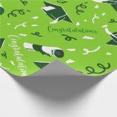 Abschluss Glückwunschschreiben Geschenkpapier (Ecke)
