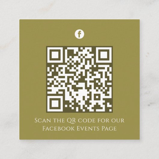 Abschluss Gold Calligraphy QR Code Social Media Begleitkarte (Rückseite)