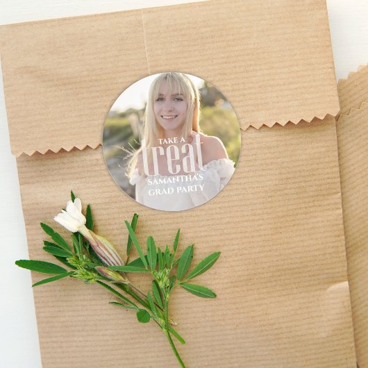 Abschluss Gold Calligraphy Script Einfache Leckere Runder Aufkleber