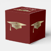 Abschluss Gold Cap Grad Party Guest Fevor Box Geschenkschachtel (Rückseite)