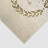 Abschluss Gold Laurel Wreath Class 2023 Seidenpapier (Ausschnitt)