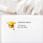 Abschluss-Goldkappe Rücksendeadresse (Insitu)