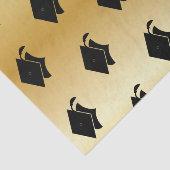 Abschluss-Goldseidenpapier Seidenpapier (Ausschnitt)