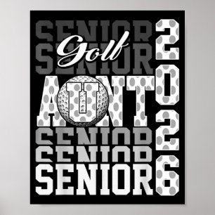 Abschluss Golf Senior Tante 2026 Poster