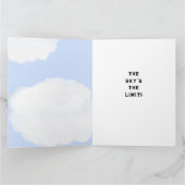 Abschluss Golf Themed Karte (Innenseite)