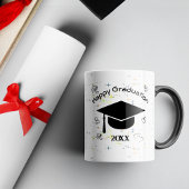 Abschluss Grad Cap Kaffee Tasse