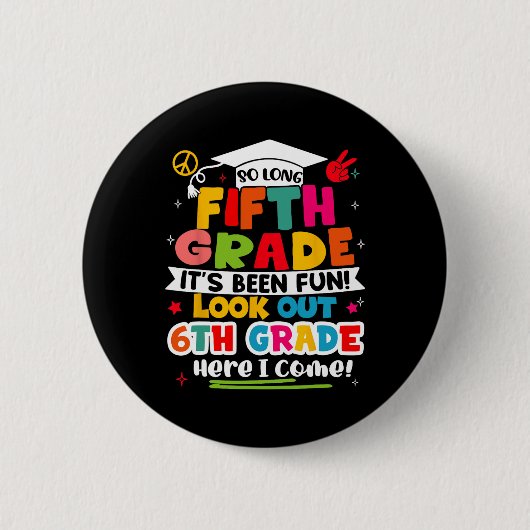 Abschluss Graduate Boys Girls Ki Button (Vorderseite)