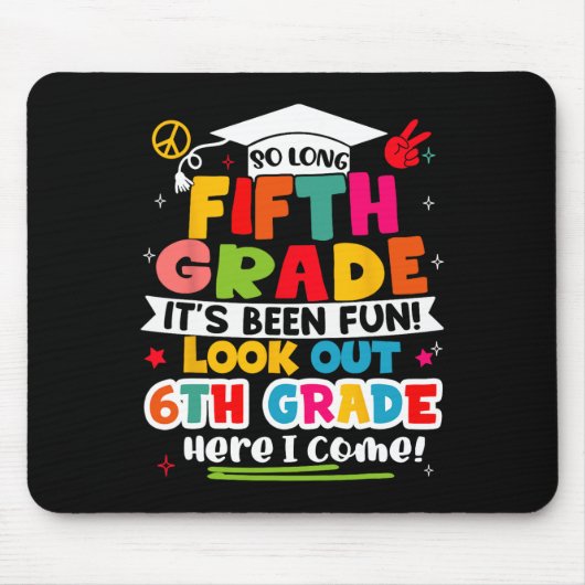 Abschluss Graduate Boys Girls Ki Mousepad (Vorne)