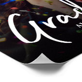 Abschluss Graduate Foto Typografie Poster V2 (Ecke)
