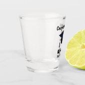 Abschluss Graduate School Herzlichen Glückwunsch Schnapsglas (Links)