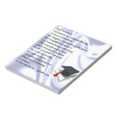 Abschluss Grandson Geem Notizblock (Rotiert)