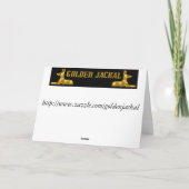 Abschluss Gratulationen Graduierungspapier Karte (Rückseite)