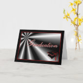 Abschluss Gratulationen Graduierungspapier Karte (Gelbe Blume)