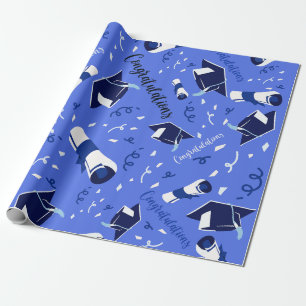 Abschluss-Gratulations-Wrap-Papier Geschenkpapier