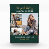 Abschluss Green 2024 Grad Fotoblock (Vorderseite)