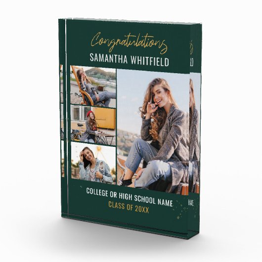 Abschluss Green 2024 Grad Fotoblock (Rechts)