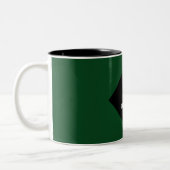 Abschluss Green 2025 Keepake-Geschenk Zweifarbige Tasse (Links)