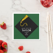 Abschluss Green 2025 Serviette (Beispiel)