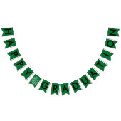 Abschluss Green Black School Bunting Banner (Alle)