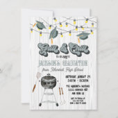 Abschluss Grill and Chill GRILLEN Einladung (Vorderseite)