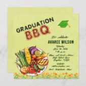 Abschluss GRILLEN Einladung (Vorne/Hinten)
