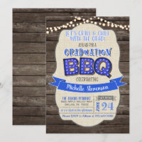 Abschluss GRILLEN Party Einladung - Grill & Chill 