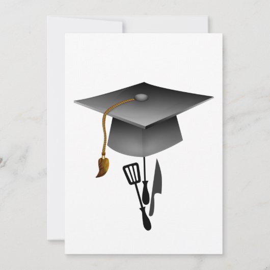 Abschluss GRILLEN Party Einladungen (Rückseite)