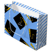 Abschluss Große Geschenktasche Geschenktüte (Vorderseite Schrägansicht)