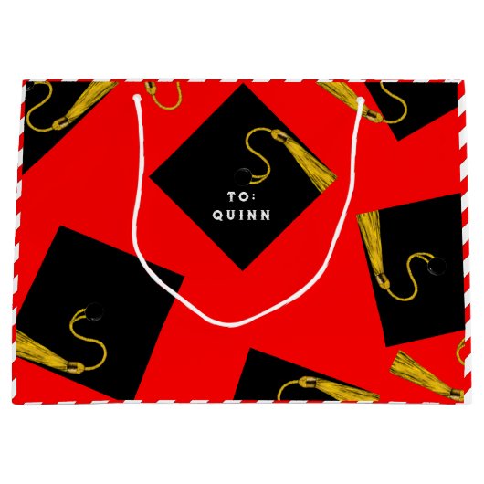 Abschluss Große Geschenktasche Große Geschenktüte (Vorderseite)