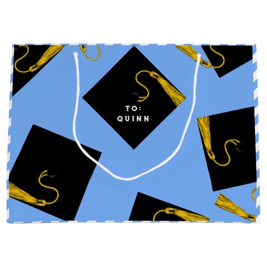 Abschluss Große Geschenktasche Große Geschenktüte (Vorderseite)