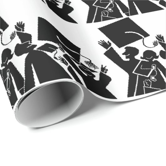 Abschluss Group Klasse von 20?? Geschenkpapier (Rolleneckpunkt)