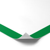 Abschluss Grüne Grenze Poster (Ecke)