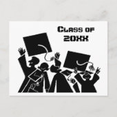 Abschluss-Gruppe-Klasse von 20XX Ankündigungspostkarte (Vorderseite)