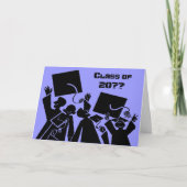 Abschluss-Gruppe-Klasse von 20XX Karte (Vorderseite)