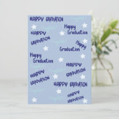 Abschluss-Grüße-Karte Feiertagskarte (Stehend Vorderseite)