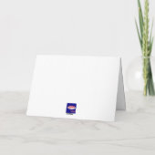 Abschluss-Grußkarte Feiertagskarte (Rückseite)