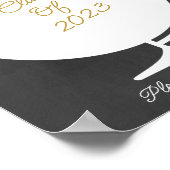 Abschluss Guest Book Alternative Custom Poster (Ecke)