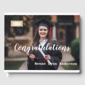 Abschluss Guest Book Gästebuch (Vorderseite)