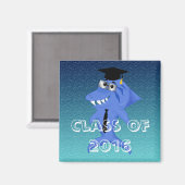 Abschluss-Hai, Ein einzigartiges und lustiges Magnet (Vorderseite/Rückseite)