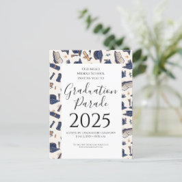 Abschluss hasst Muster Außenwelt Abschluss Postkarte