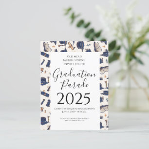 Abschluss hasst Muster Außenwelt Abschluss Postkarte