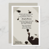 Abschluss Hat auf Einladung (Vorne/Hinten)